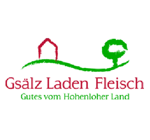 Logo Gsälz Laden Fleisch, Gutes vom Hohenloher Land