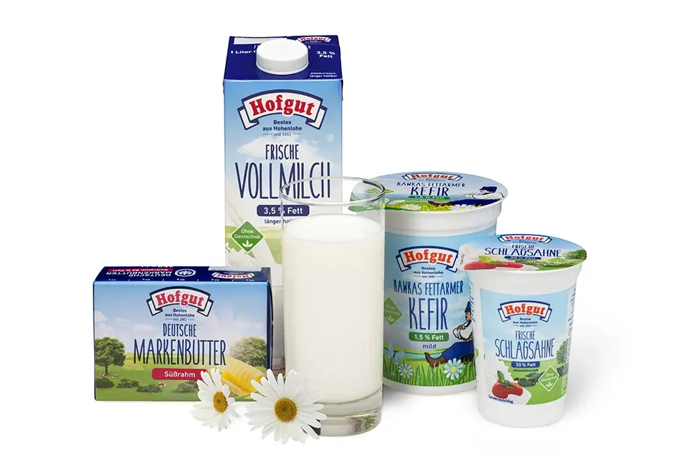 Neue Verpackungen von Hofgut