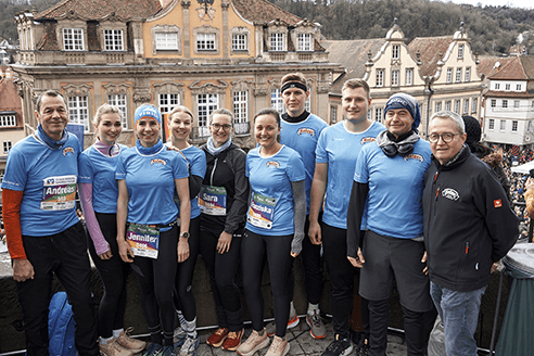 Team Hofgut beim Dreikönigslauf in SHA