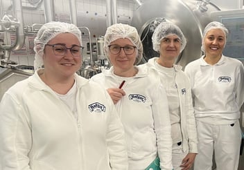 Unser QM-Team von rechts nach links: Franziska Steiner, Astrid Masch, Katrin Merkle, Lisa Schmiech