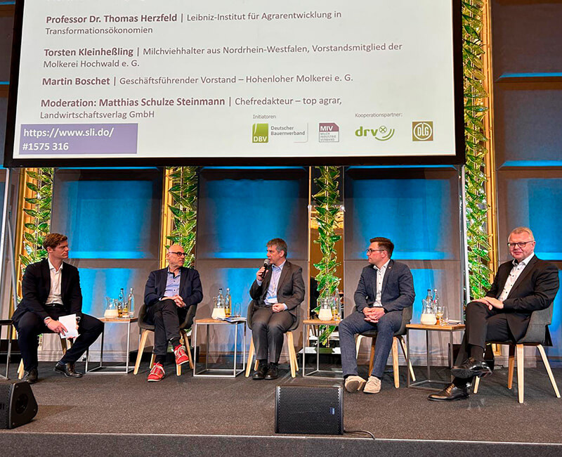 Hohenloher Molkerei beim Berliner Milchforum 2025